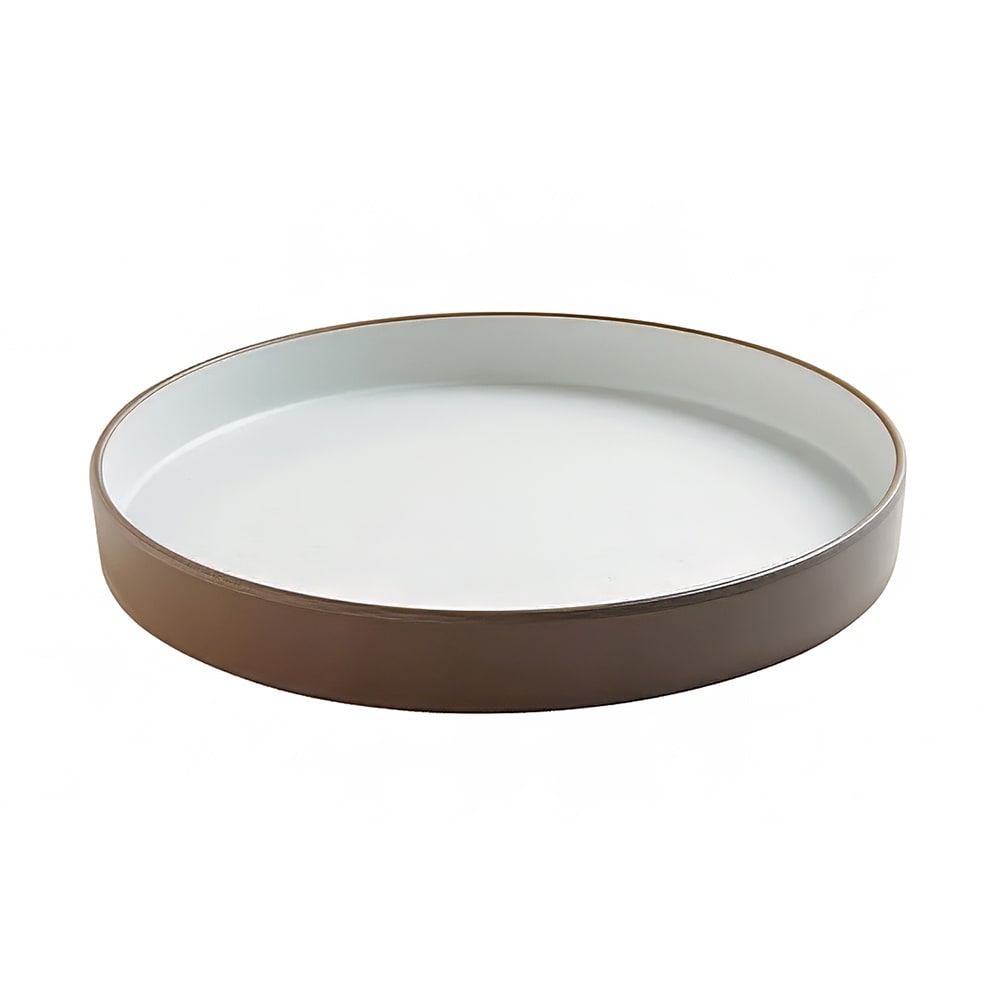 151-220171289 12" Round Melamine Plate, Stoneware