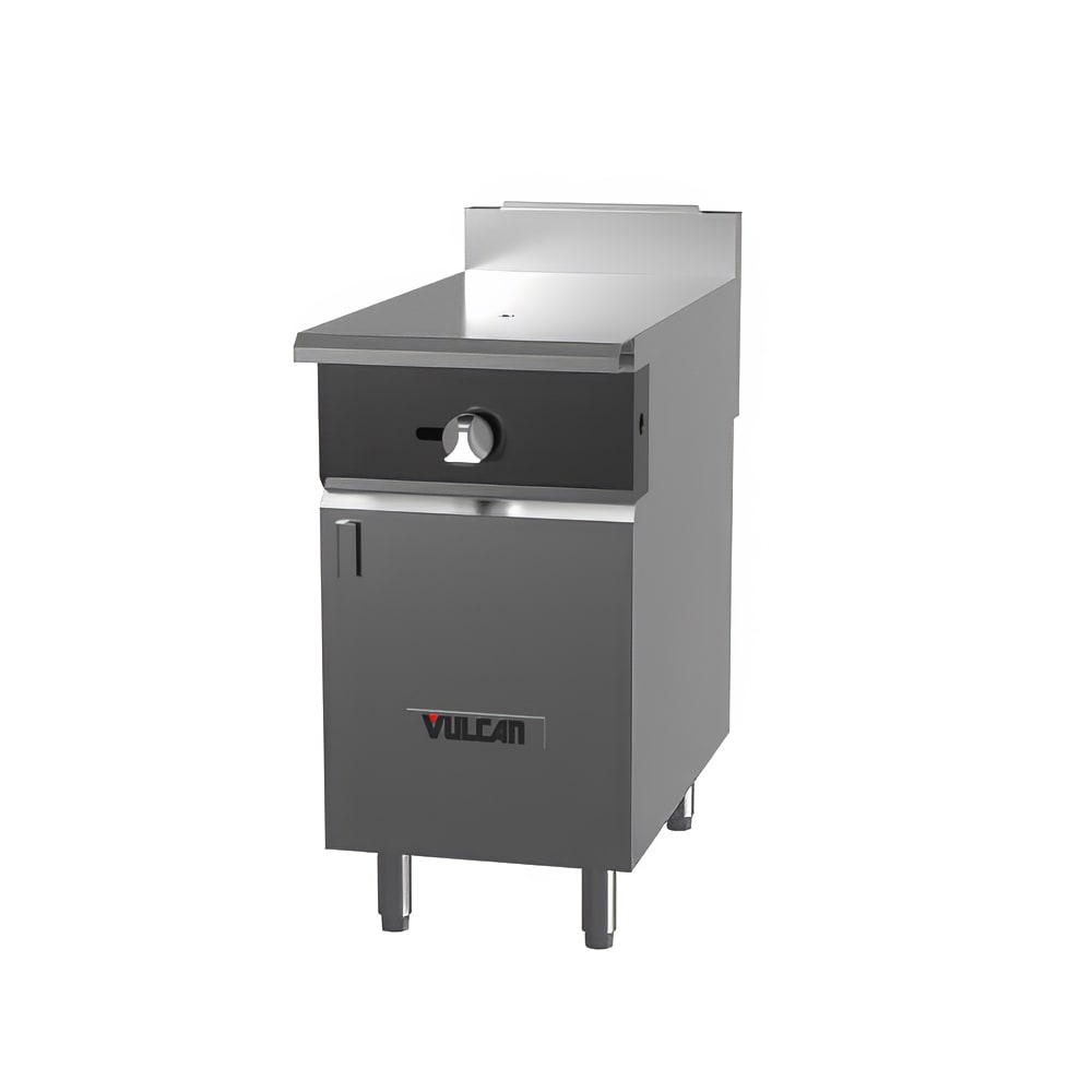 207-V118HBNG 18" Gas Range w/ Hot Top & Storage Base, Natural Gas
