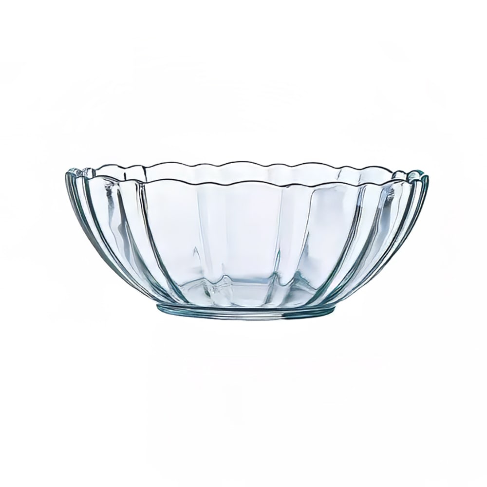 450-N2608 72 oz Round Arcade Bowl - Glass, Clear