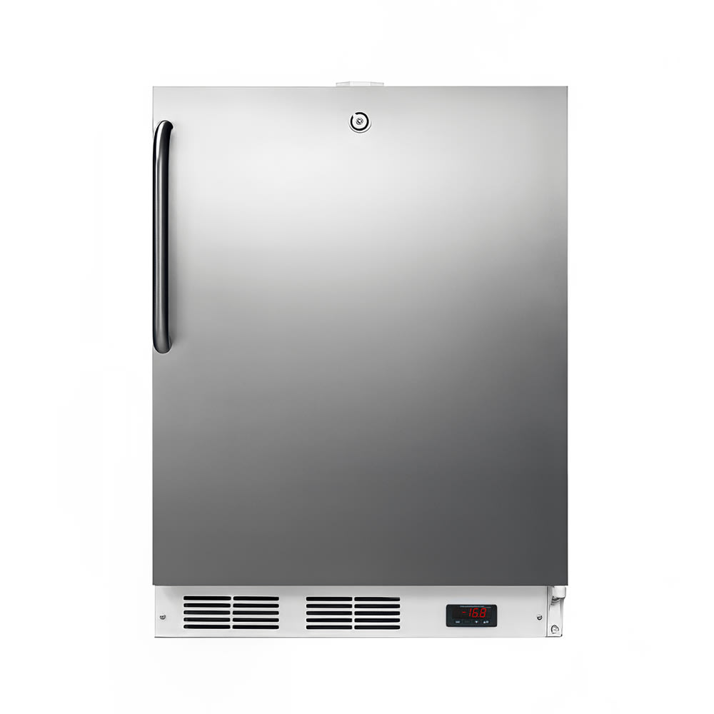 162-ACF48WCSSADA 24" One-Section Undercounter Medical Freezer - Stainless Steel, 115v