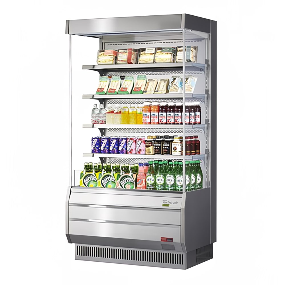 083-TOM40SN 39" Vertical Open Air Cooler w/ (5) Levels, 115v/1ph