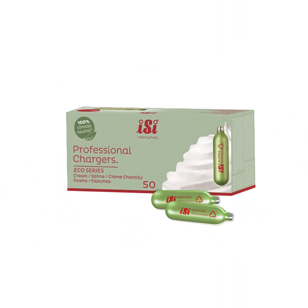 iSi 076701 Chargers for 1661 01 - Steel, Green