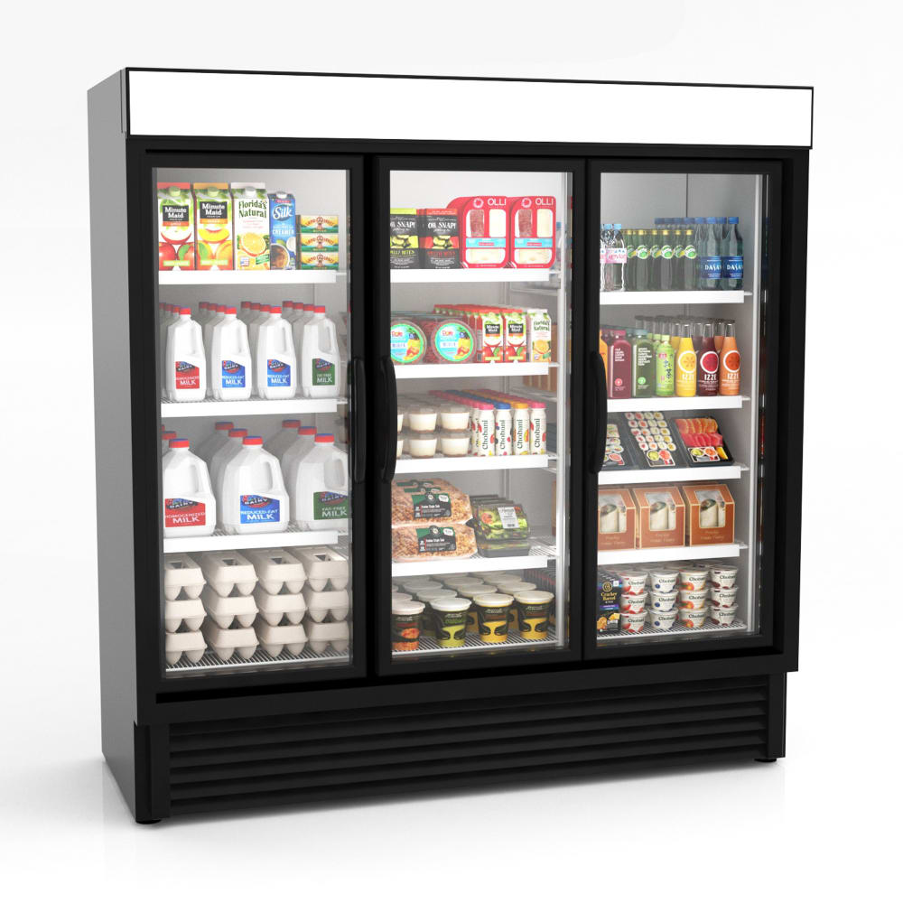 Hussmann 3 door freezer online