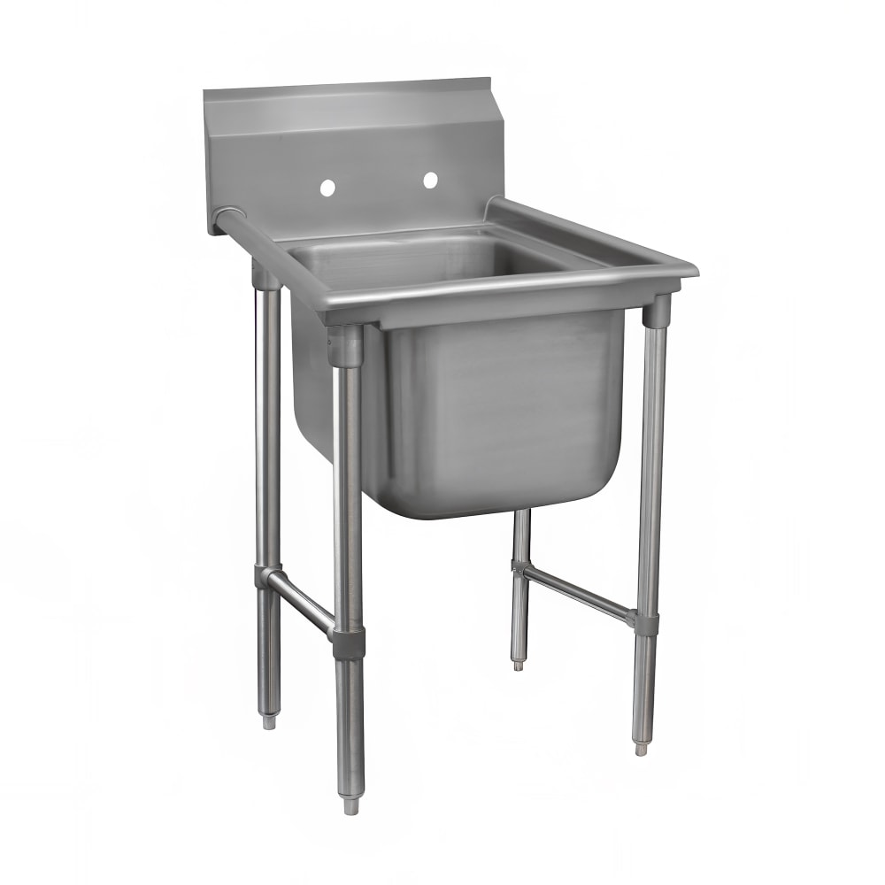 009-932120 31" 1 Compartment Sink w/ 20"L x 20"W Bowl, 12" Deep