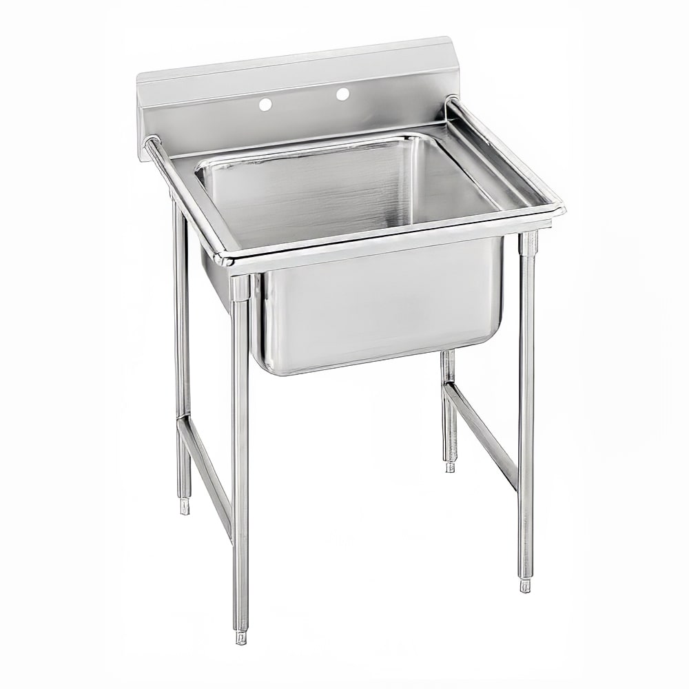 009-948120 31" 1 Compartment Sink w/ 20"L x 28"W Bowl, 14" Deep