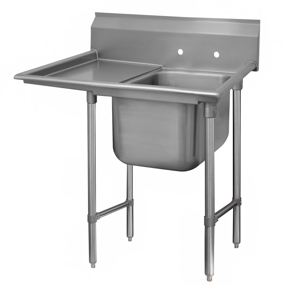 009-93812024L 50" 1 Compartment Sink w/ 20"L x 28"W Bowl, 12" Deep
