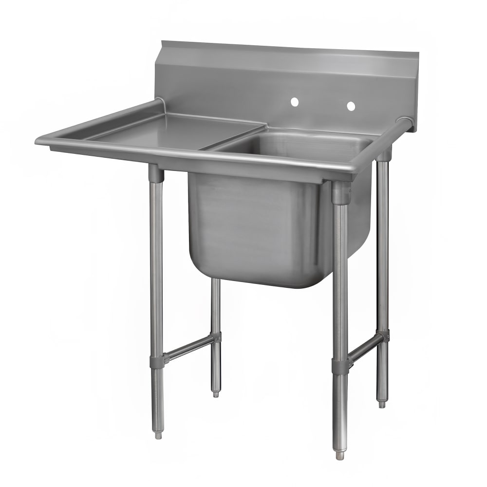 009-94412436L 66" 1 Compartment Sink w/ 24"L x 24"W Bowl, 14" Deep