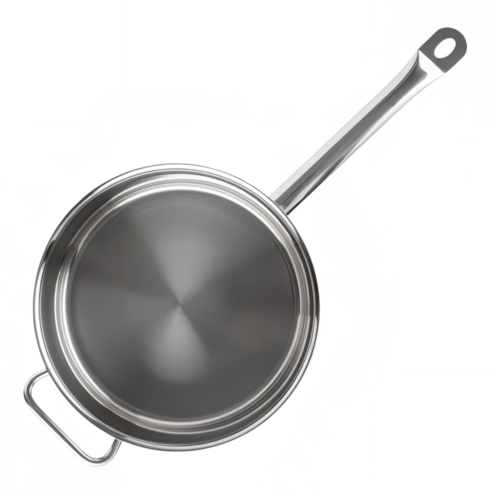 Vollrath 47752 Intrigue 10 15/16 Stainless Steel Fry Pan with  Aluminum-Clad Bottom