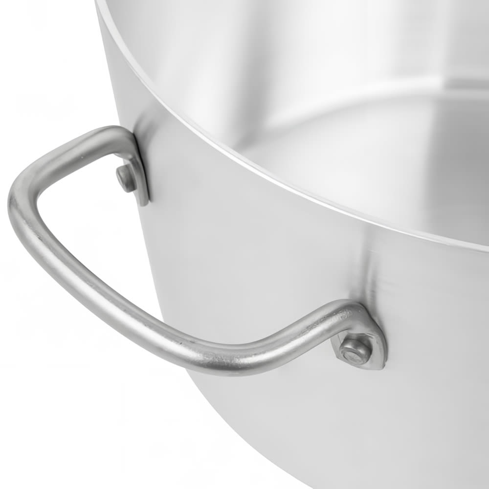 175-67307 7 qt Aluminum Saucepan w/ Vented Metal Handle