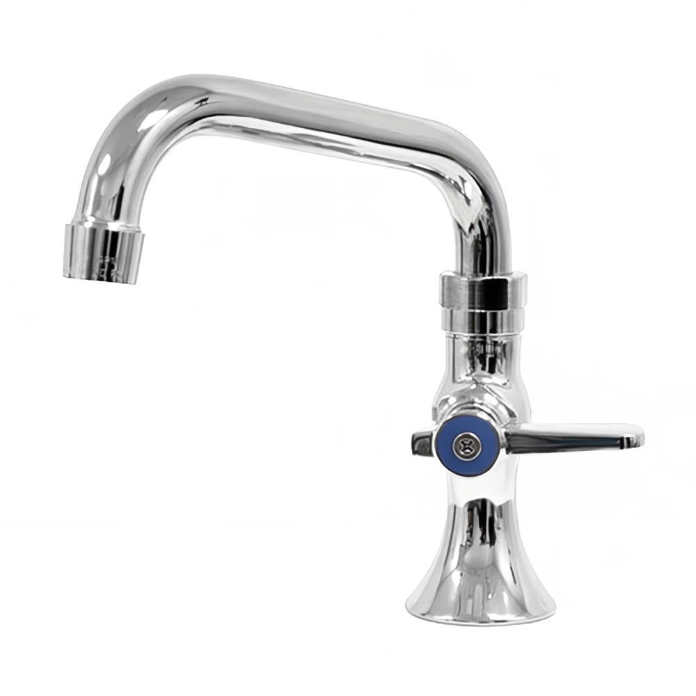 009-K49 Deck Mount Faucet for Hot Wells - 6" Gooseneck Spout