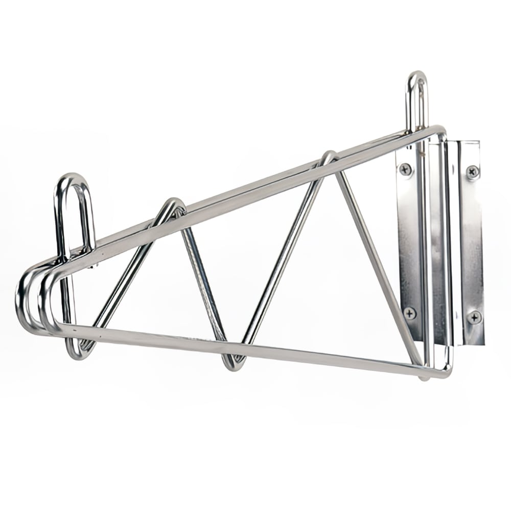009-SB14X Bracket for 14" Deep Wall Mounted Shelf, Chrome