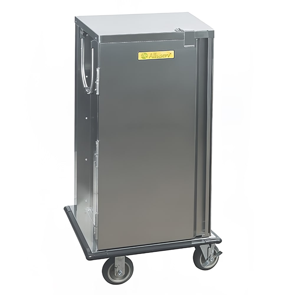 949-TC1218 Ambient Meal Delivery Cart w/ (18) Tray Capacity, Stainless