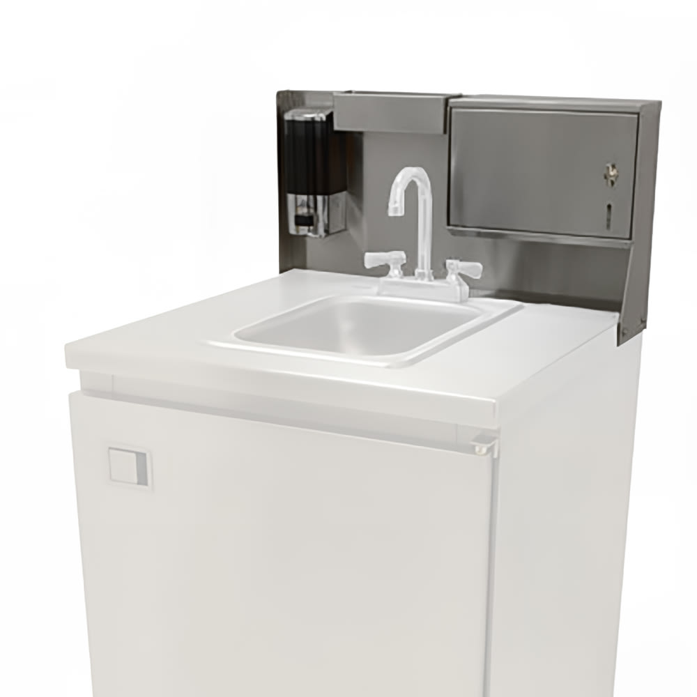 009-TAMSC1 Riser Panel for 26"W Mobile Sinks, Stainless Steel
