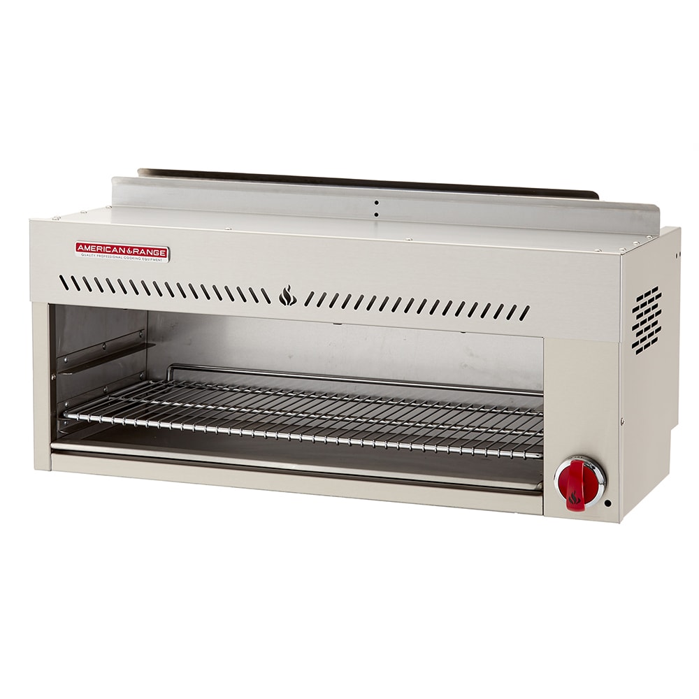 386-ARCM36NG 36" Gas Cheese Melter w/ Infrared Burner, Stainless, Natural Gas