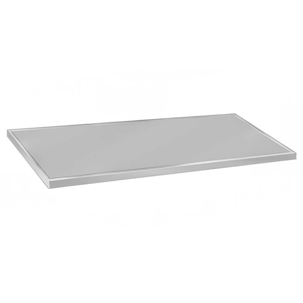 009-VCTC308 Flat Countertop - 30" x 96", 16 ga 304 Stainless, Satin Finish