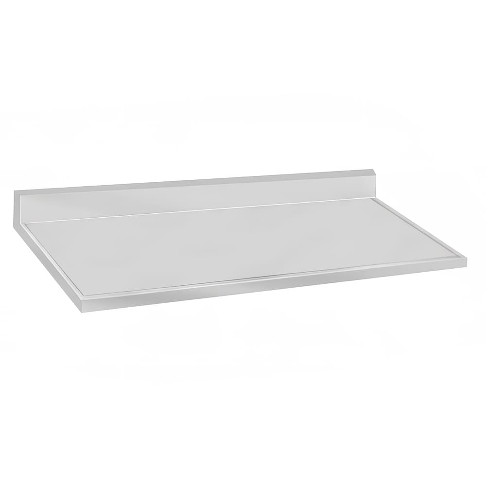 009-VCTF303 Countertop - 5" Backsplash, 30" x 36", 16 ga 304 Stainless, Satin Fini...