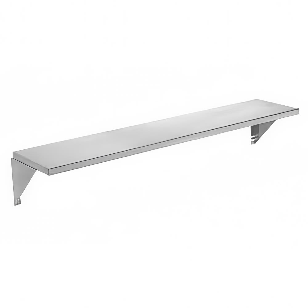 161-TTS3 Stationary Solid Flat Tray Slide, 47 1/8", Stainless