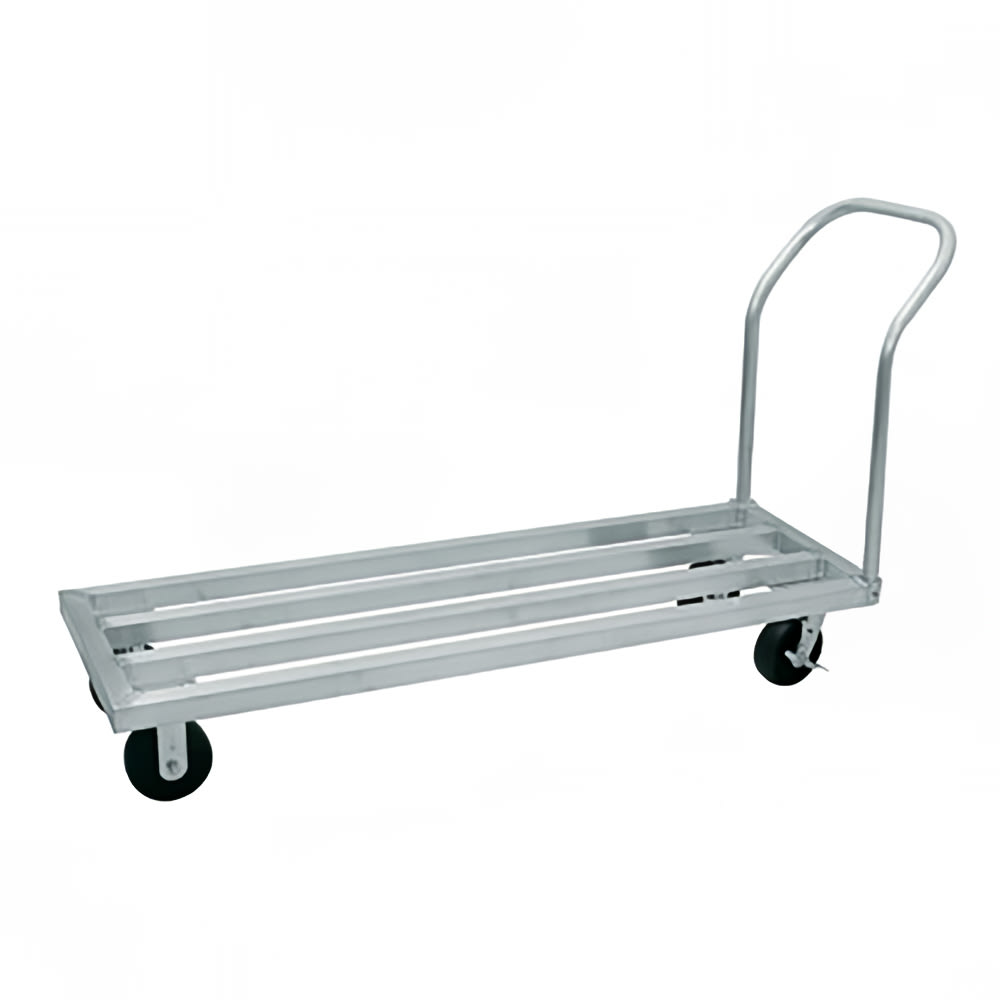 009-DUN2036CX 36" Mobile Dunnage Rack w/ 1800 lb Capacity, Aluminum