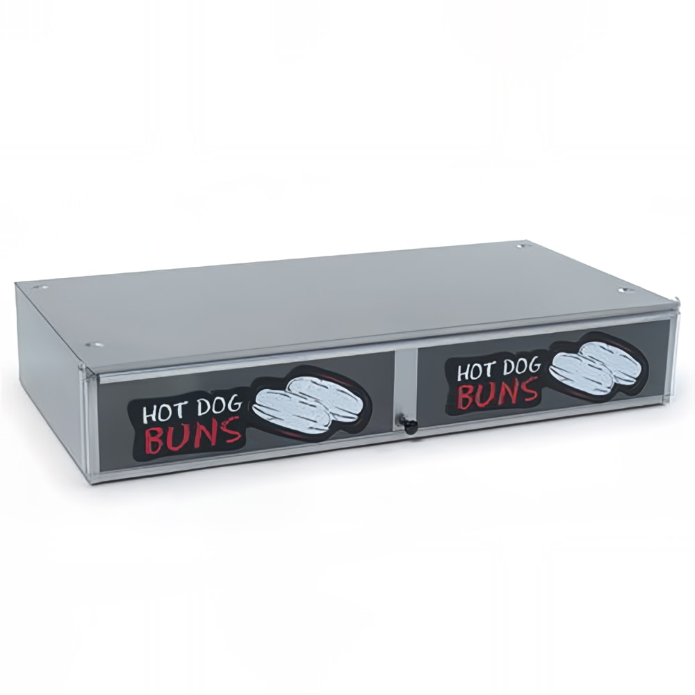 128-8045WSBB Hot Dog Bun Box w/ (60) Bun Capacity