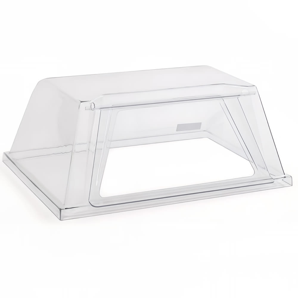 128-8075GD Self Serve Sanitary Sneeze Guard w/ Flat Top & Door, 36 x 26 3/4 x 9" for 807...