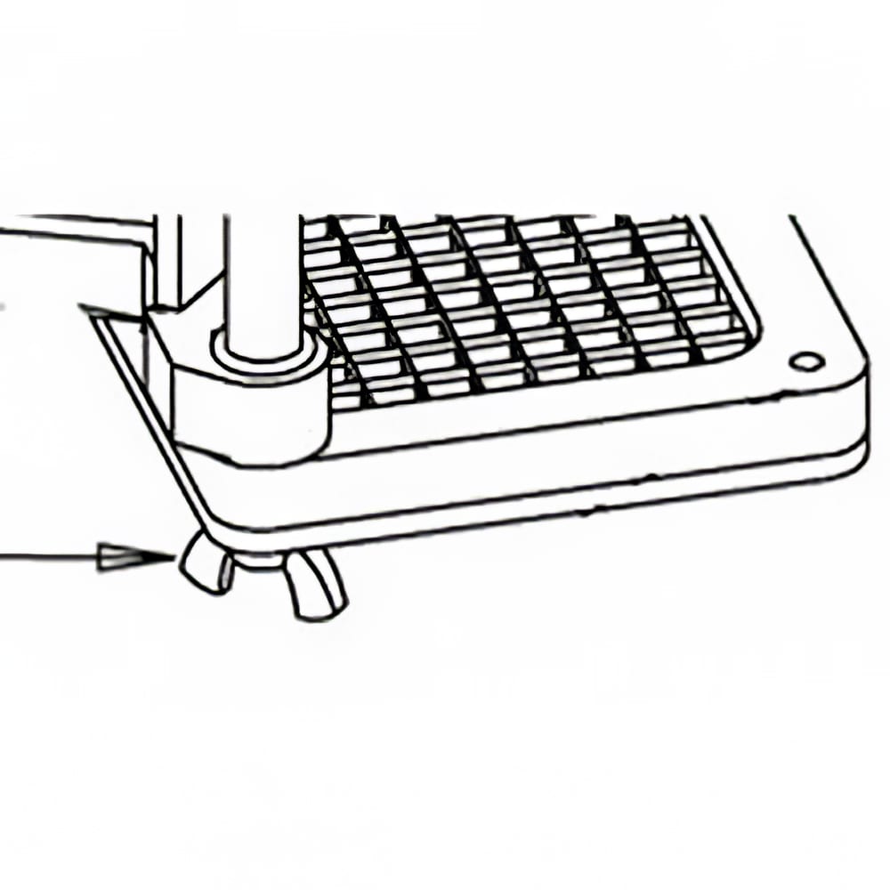128-45058 Wing Nut For Easy Fry Kutter