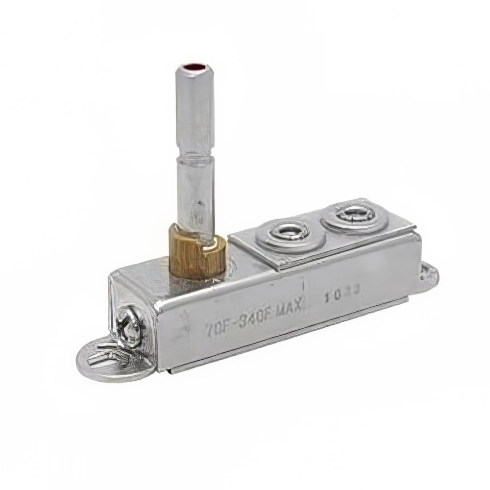 128-45764A Thermostat for Countertop Warmers w/ 305 F Max Temperature & 1 1/4" Stem