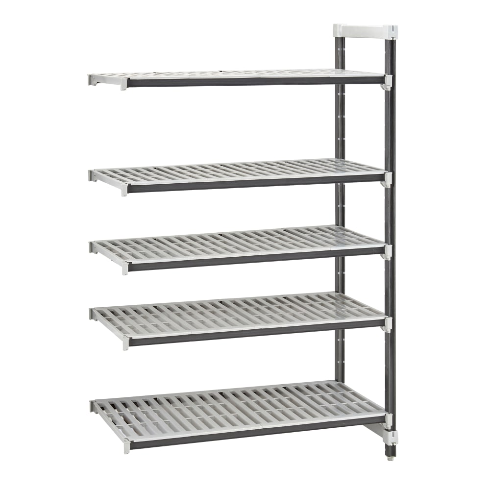 144-EXA182472V5480 Camshelving Elements XTRA Add-On Vented Shelving Unit - 5 Shelves, 24"L x...