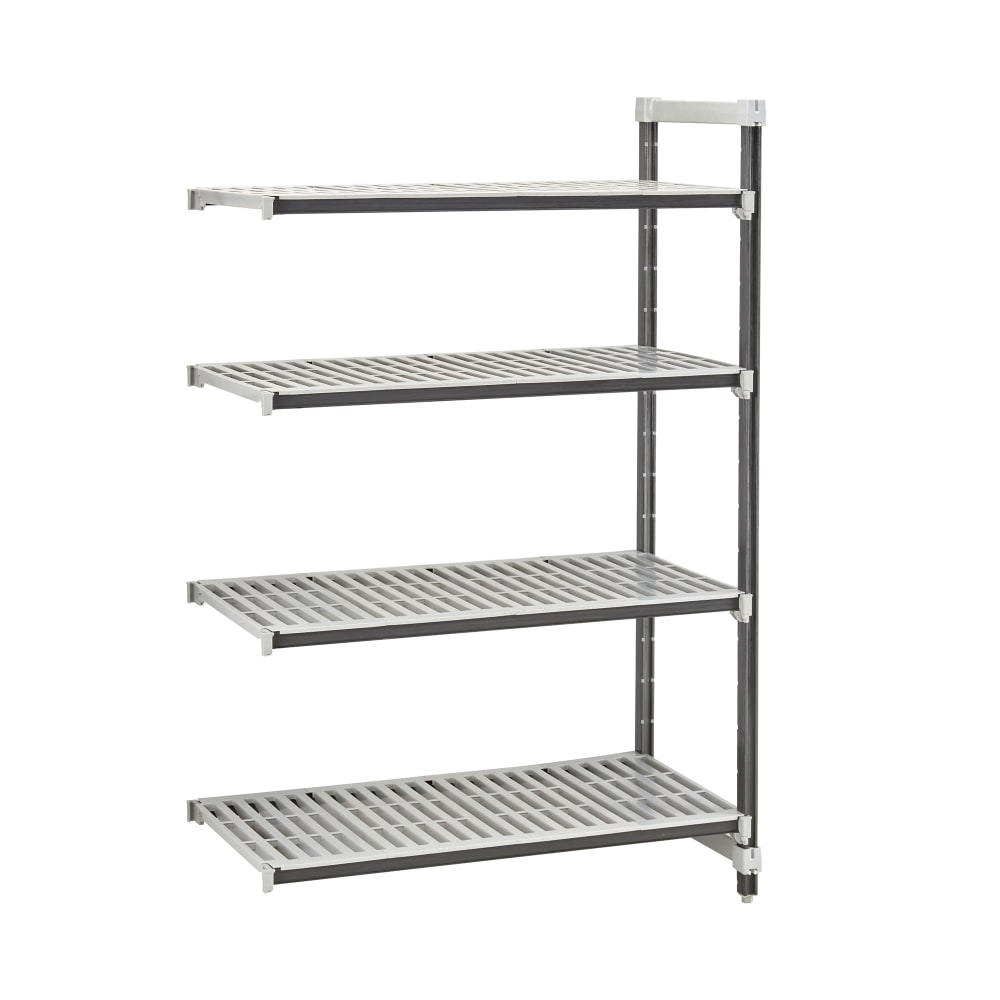 144-EXA184264V4480 42" NSF 4-Tier Heavy-Duty Plastic Shelving Unit - Camshelving® Elements X...