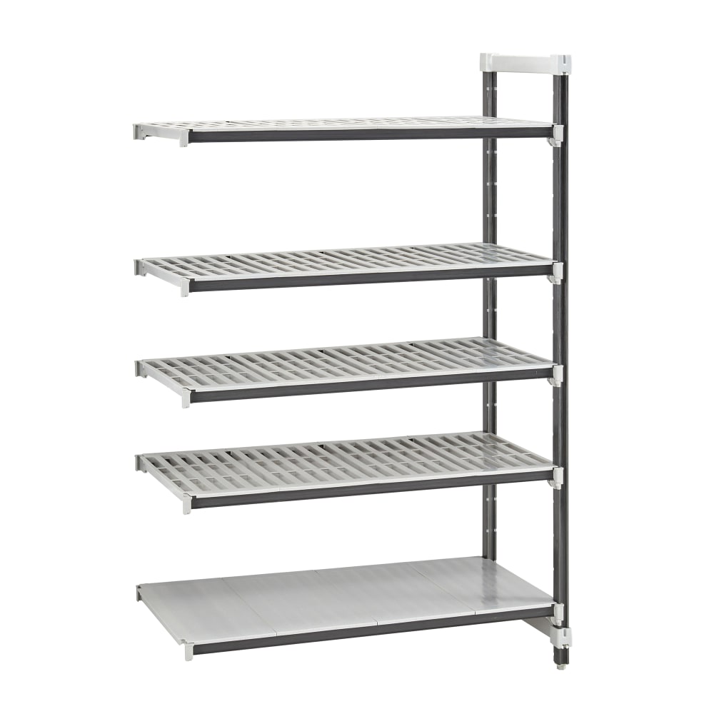 144-EXA183684VS5480 Camshelving Elements XTRA Add-On Vented/Solid Shelving Unit - 5 Shelves, 36&q...