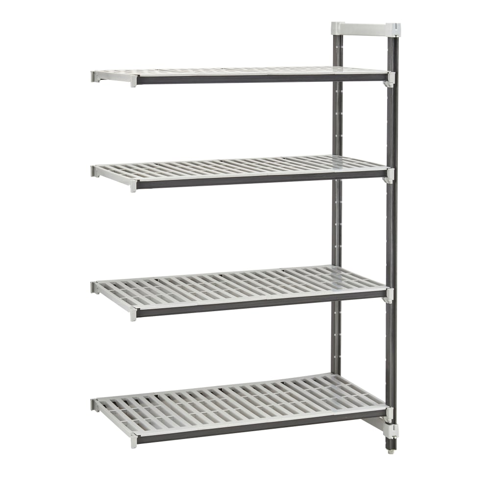 144-EXA216072V4480 Camshelving Elements XTRA Add-On Vented Shelving Unit - 4 Shelves, 60"L x...