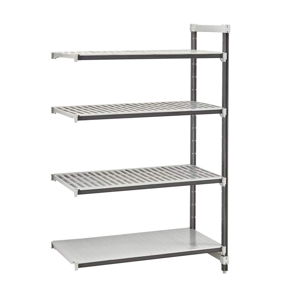 144-EXA184264VS4480 42" NSF 4-Tier Heavy-Duty Plastic Shelving Unit - Camshelving® Elements...