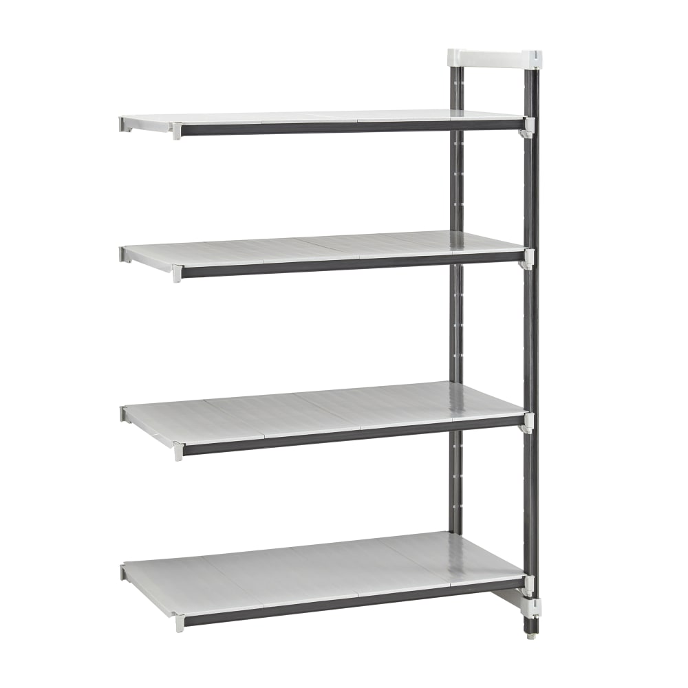 144-EXA184272S4480 Camshelving Elements XTRA Add-On Solid Shelving Unit - 4 Shelves, 42"L x...
