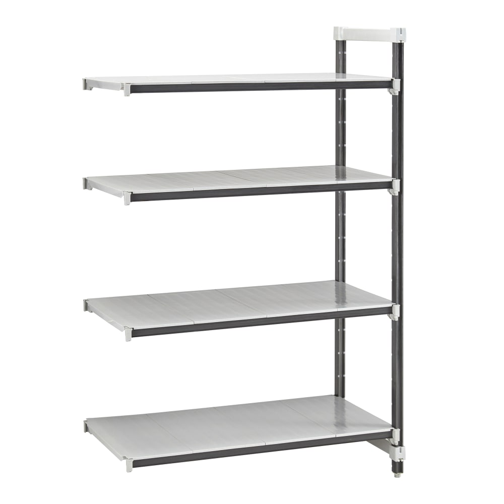 144-EXA214284S4480 Camshelving Elements XTRA Add-On Solid Shelving Unit - 4 Shelves, 42"L x...