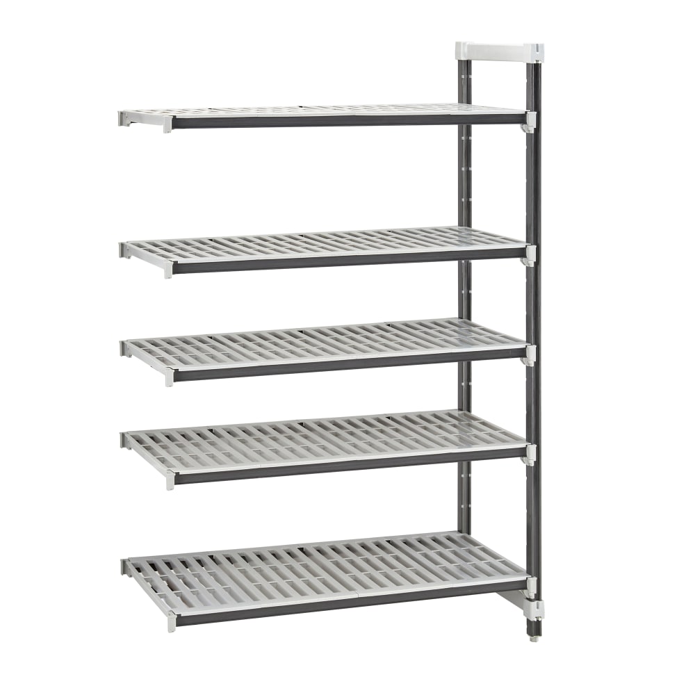 144-EXA182484V5480 Camshelving Elements XTRA Add-On Solid Shelving Unit - 5 Shelves, 24"L x...