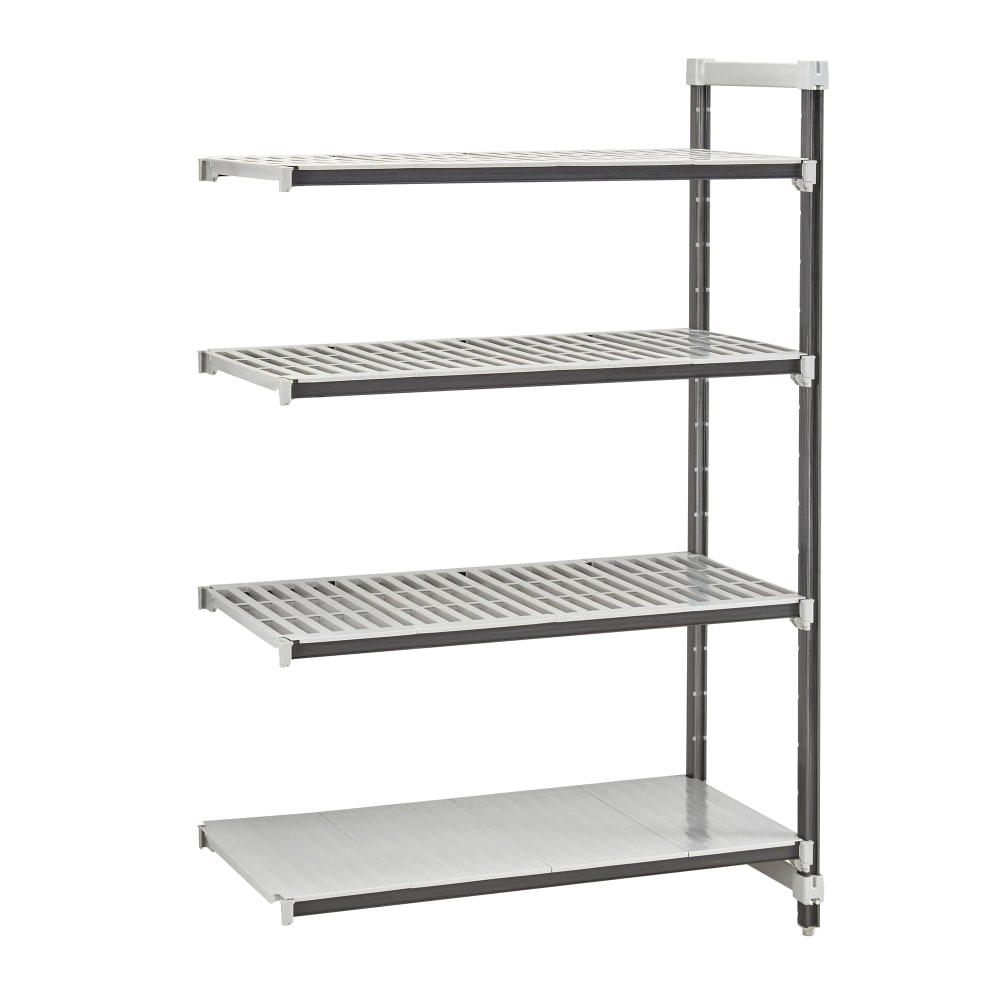 144-EXA185484VS4480 Camshelving Elements XTRA Add-On Vented/Solid Shelving Unit - 4 Shelves, 54&q...