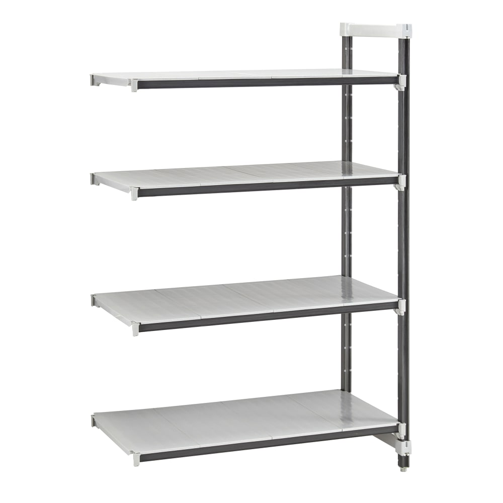 144-EXA187284S4480 Camshelving Elements XTRA Add-On Solid Shelving Unit - 4 Shelves, 72"L x...