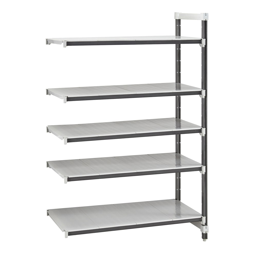 144-EXA214284S5480 Camshelving Elements XTRA Add-On Solid Shelving Unit - 5 Shelves, 42"L x...
