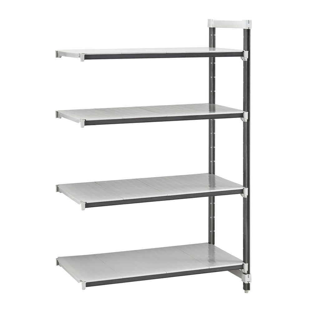 144-EXA217272S4480 Camshelving Elements XTRA Add-On Solid Shelving Unit - 4 Shelves, 72"L x...