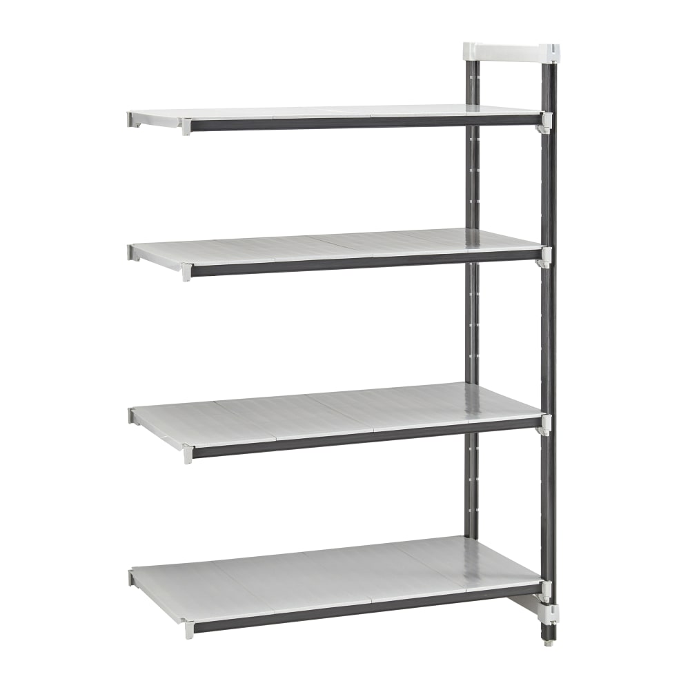 144-EXA213684S4480 Camshelving Elements XTRA Add-On Solid Shelving Unit - 4 Shelves, 36"L x...