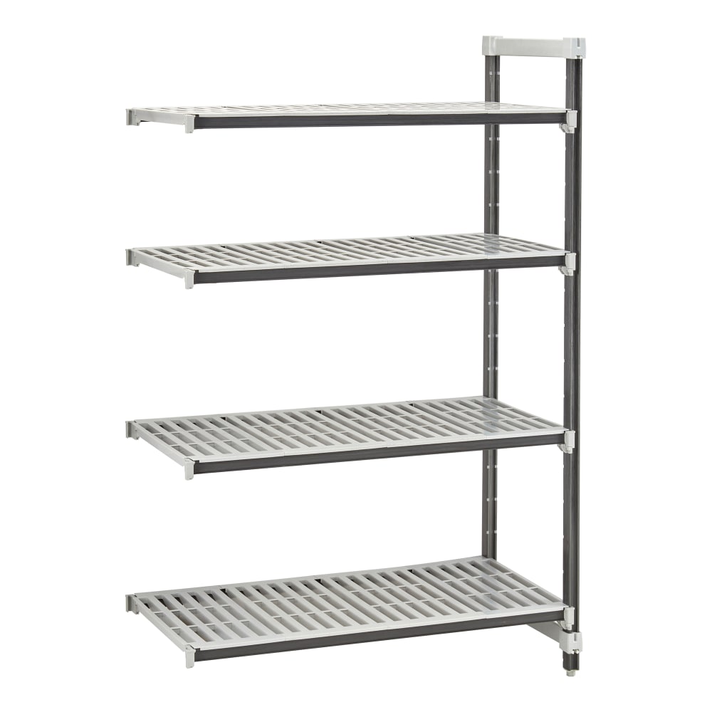 144-EXA245464V4480 Camshelving Elements XTRA Add-On Vented Shelving Unit - 4 Shelves, 54"L x...