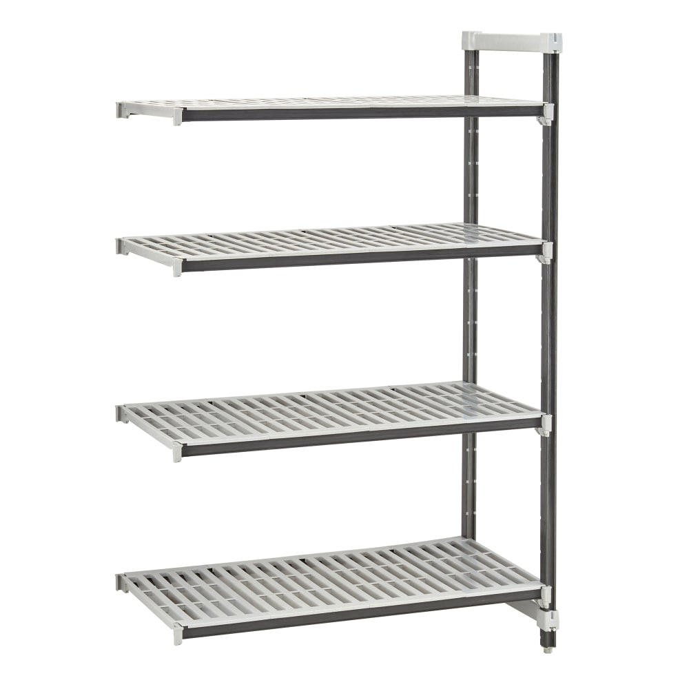 144-EXA246064V4480 Camshelving Elements XTRA Add-On Vented Shelving Unit - 4 Shelves, 60"L x...