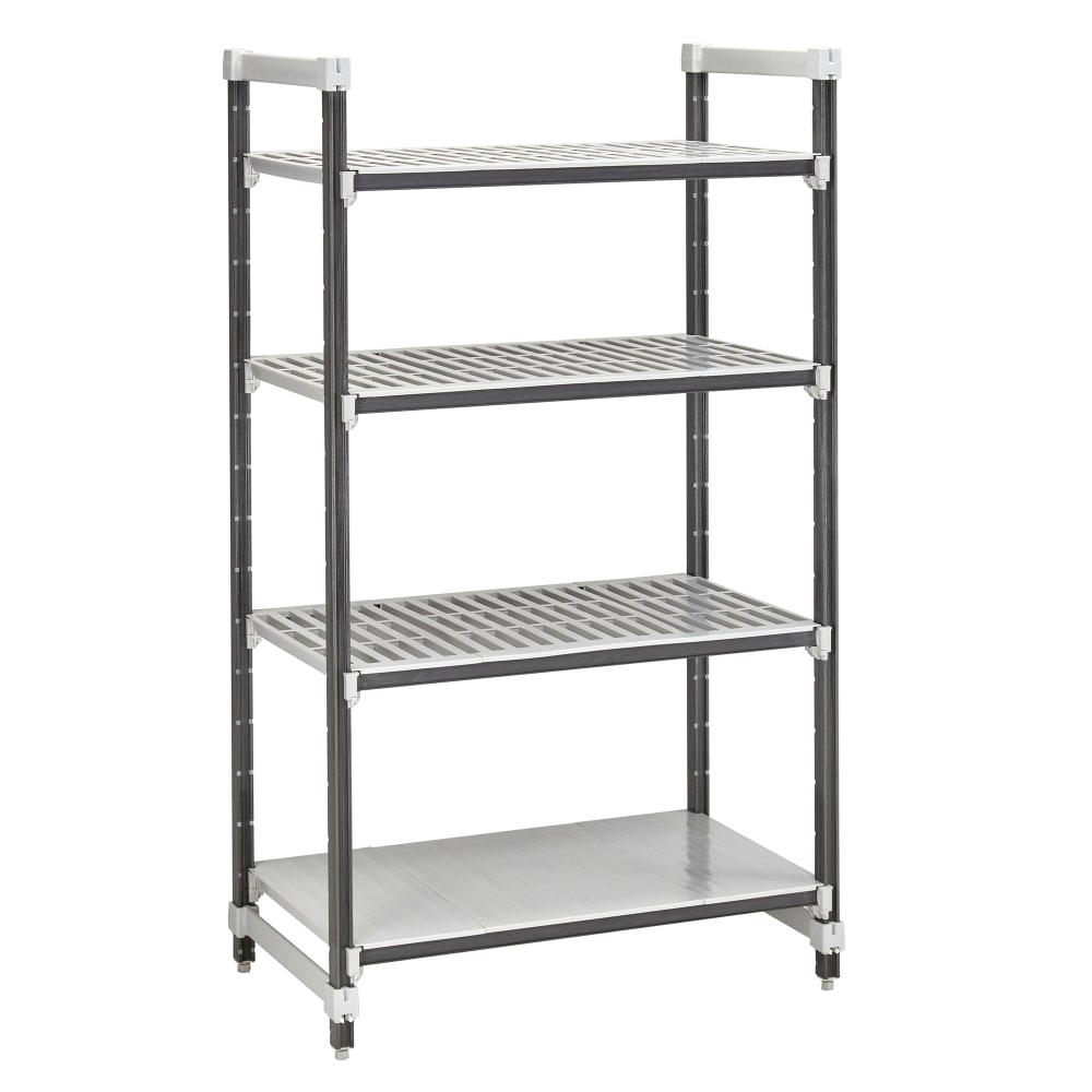 144-EXU182464VS4480 Camshelving Elements XTRA Vented/Solid Shelving Unit - 4 Shelves, 24"L x...