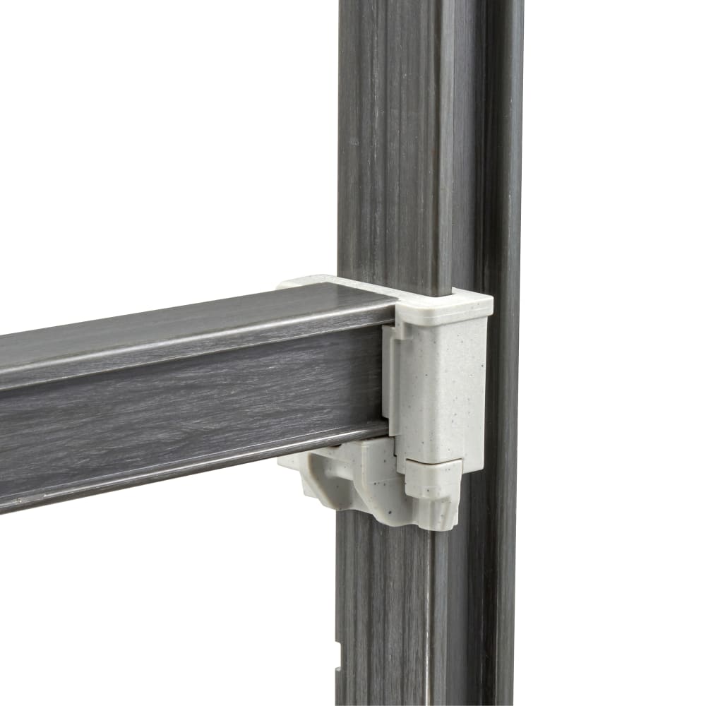 144-EXTR36480 36" Camshelving Elements XTRA Universal Traverse, Brushed Graphite
