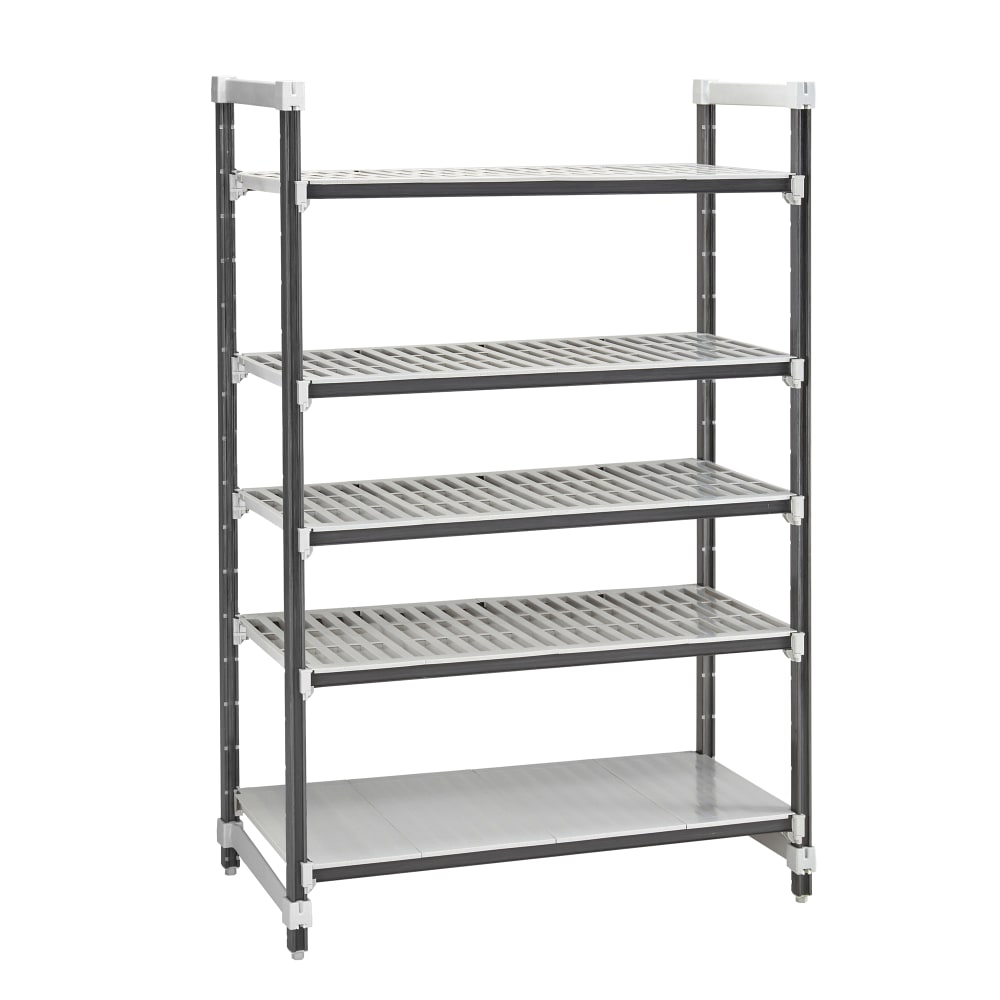144-EXU186084VS5480 Camshelving Elements XTRA Vented/Solid Shelving Unit - 5 Shelves, 60"L x...