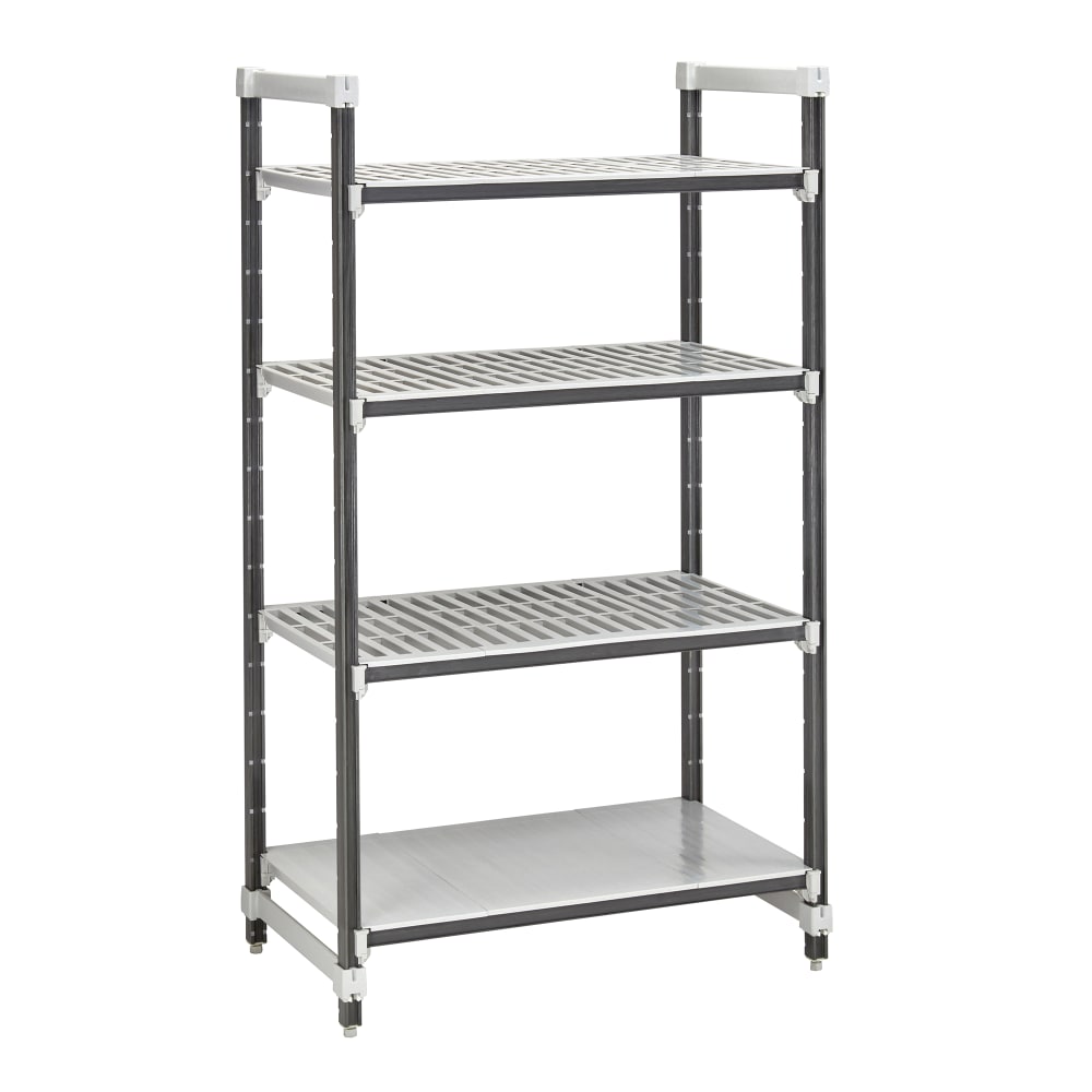 144-EXU183684VS4480 Camshelving Elements XTRA Vented/Solid Shelving Unit - 4 Shelves, 36"L x...