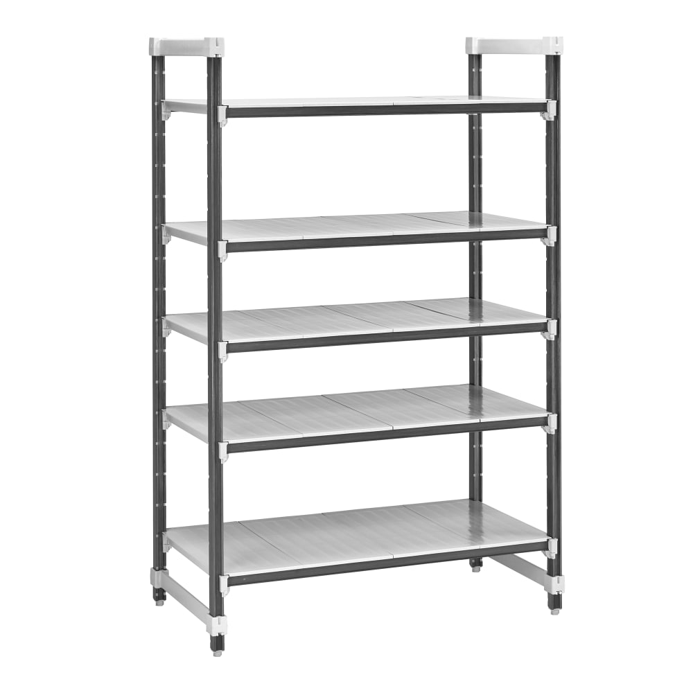 144-EXU185484S5480 Camshelving Elements XTRA Solid Shelving Unit - 5 Shelves, 54"L x 18&quot...