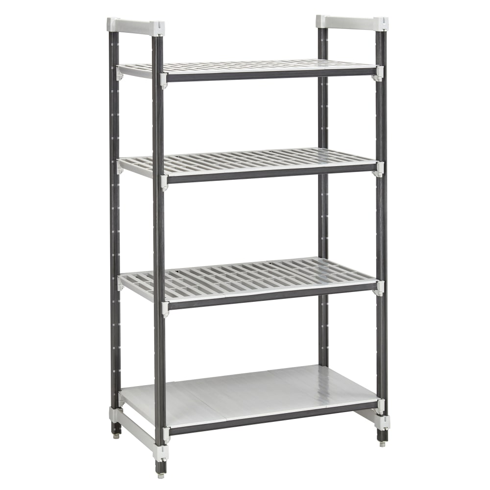 144-EXU212472VS4480 Camshelving Elements XTRA Vented/Solid Shelving Unit - 4 Shelves, 24"L x...