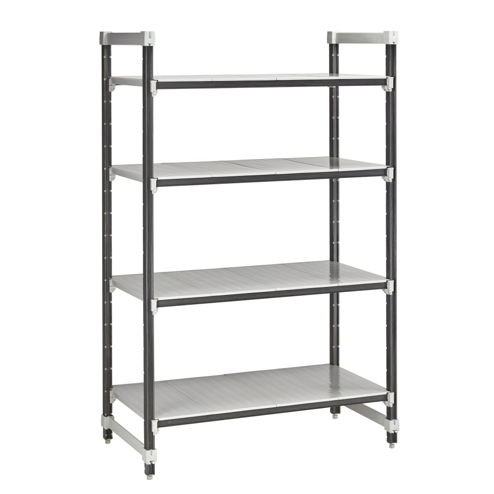 144-EXU213672S4480 Camshelving Elements XTRA Solid Shelving Unit - 4 Shelves, 36"L x 21&quot...