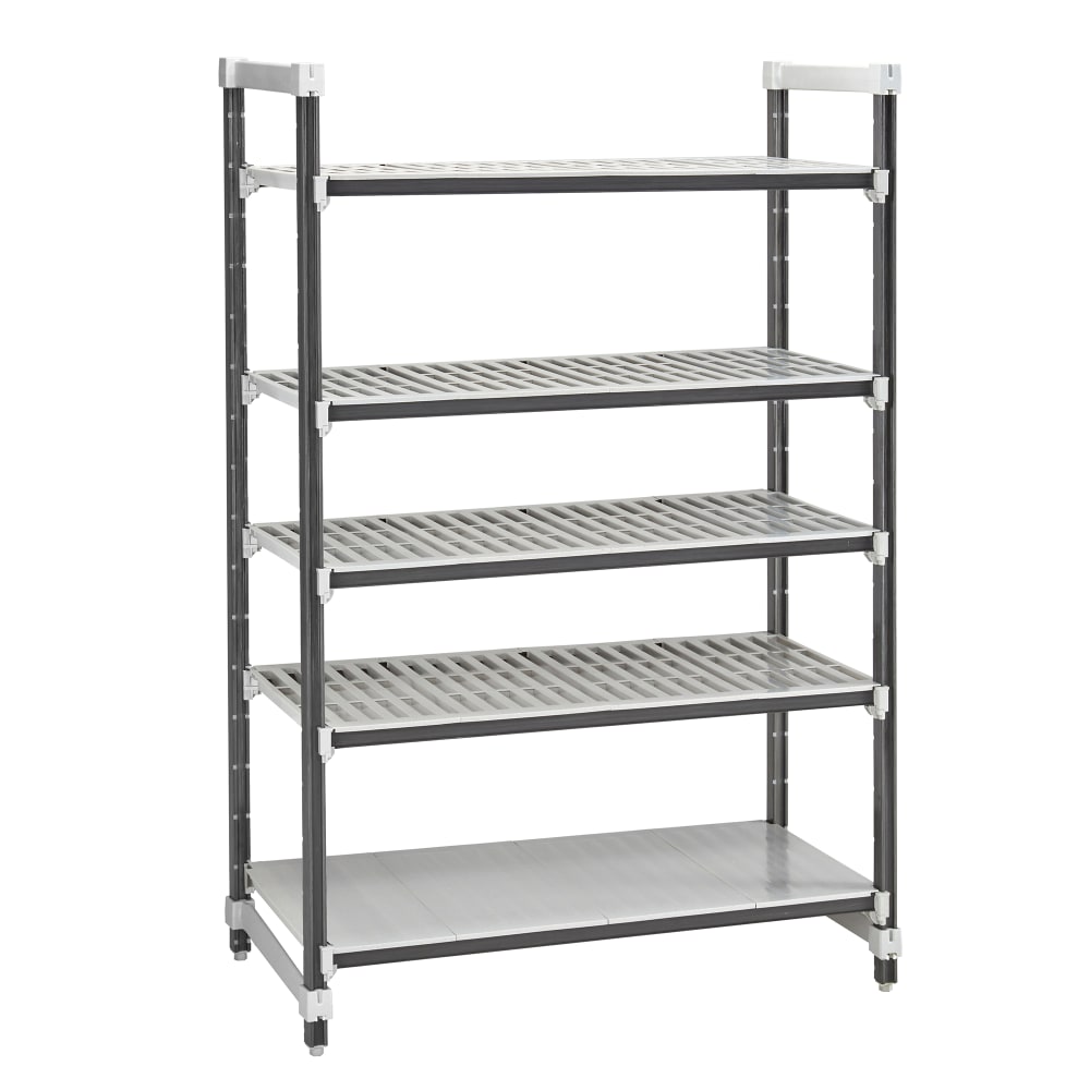 144-EXU214884VS5480 Camshelving Elements XTRA Vented/Solid Shelving Unit - 5 Shelves, 48"L x...