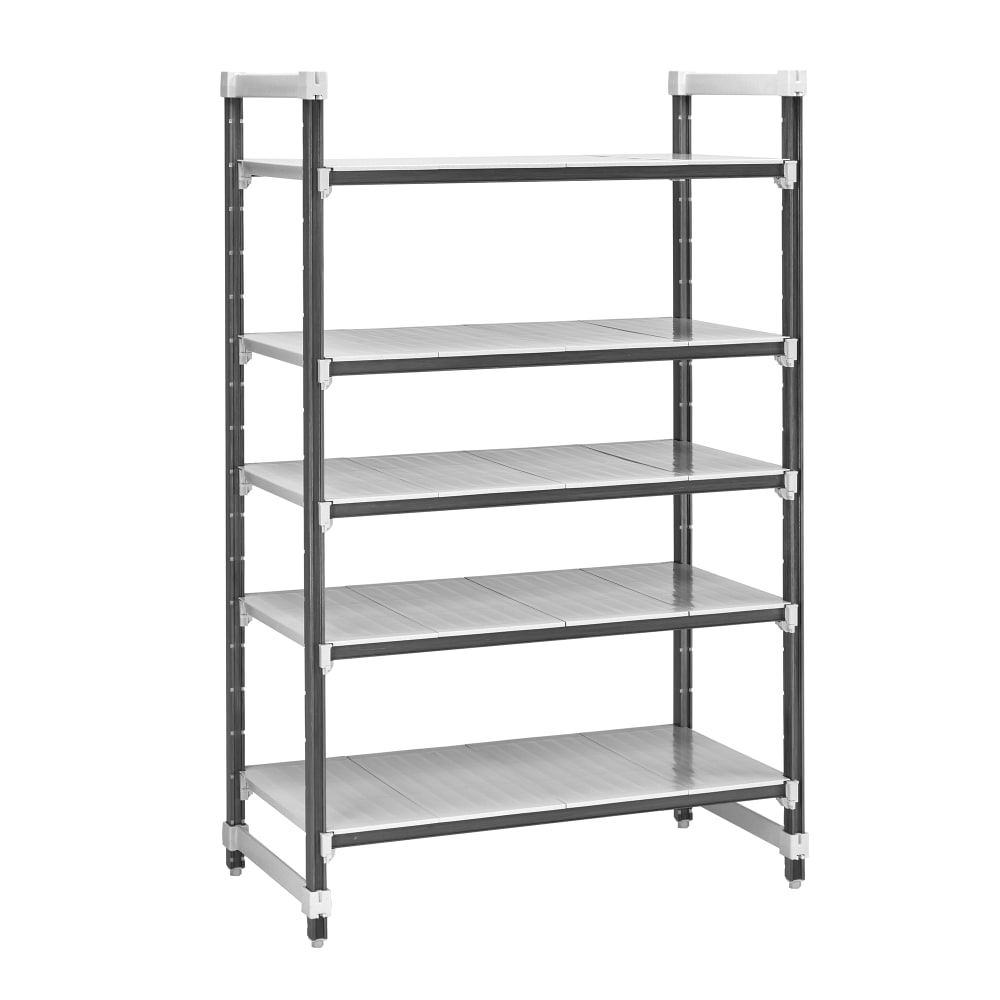 144-EXU214284S5480 Camshelving Elements XTRA Solid Shelving Unit - 5 Shelves, 42"L x 21&quot...